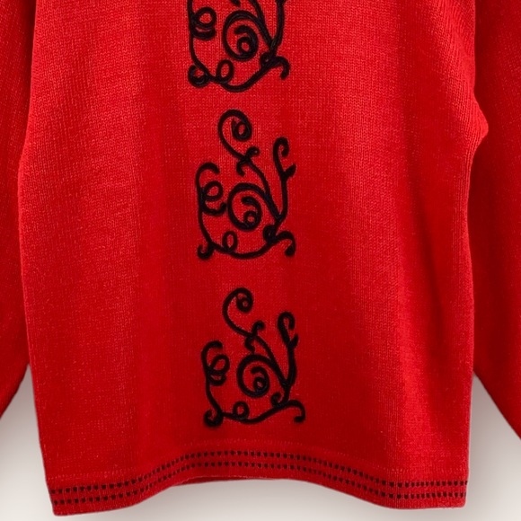 VINTAGE WOOL BLEND CROPPED SWEATER - Picture 3 of 11